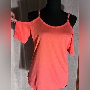 Michael kors pink short sleeve top​​​